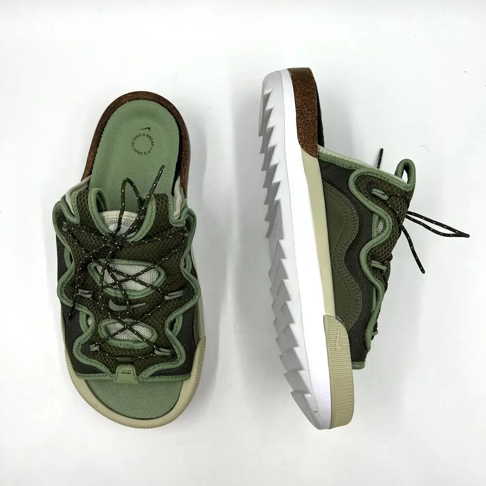 Nike Offline Slides Sandals Mens Sporty Green CZ0332-200